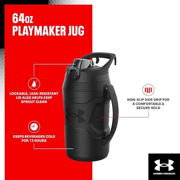 Under Armour Insulated Water Bottle with Handle - Image 3