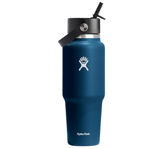 Hydro Flask Wide Mouth vacuum insulated stainless steel cupholder water bottle